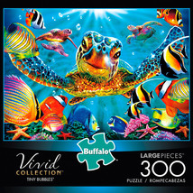 Buffalo Games - Vivid Collection - Tiny Bubbles - 300 Large Piece Jigsaw... - $15.79