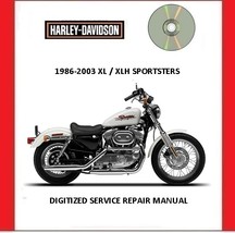 1999 Harley Davidson Sportsters Xl / Xlh Service Repair Manual On Cd - $7.95