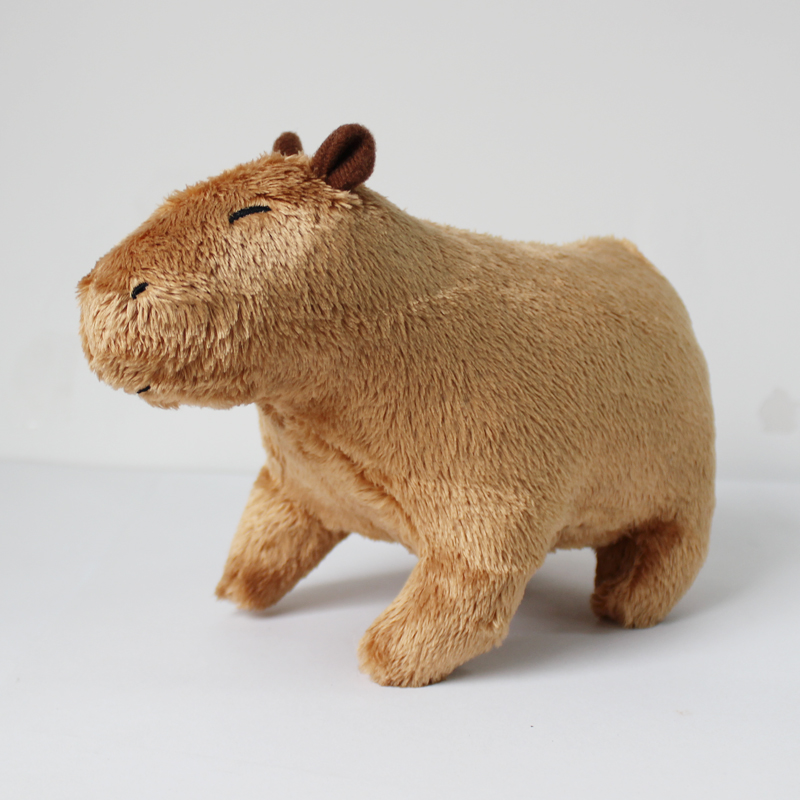Simulation Capybara Stuffed Animals Plush Toy Soft Dolls Real Life Capybara Doll