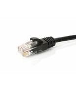 Ethernet patch cable Cat.5E UTP 350MHz 1 foot, black Set of 27 individua... - $24.44