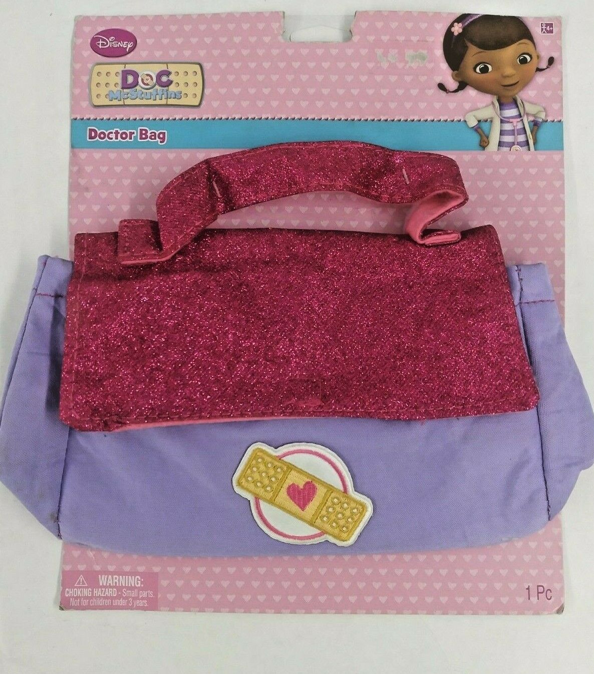 Disney Junior Doc McStuffins Cloth Hospital Doctor's Bag Brand