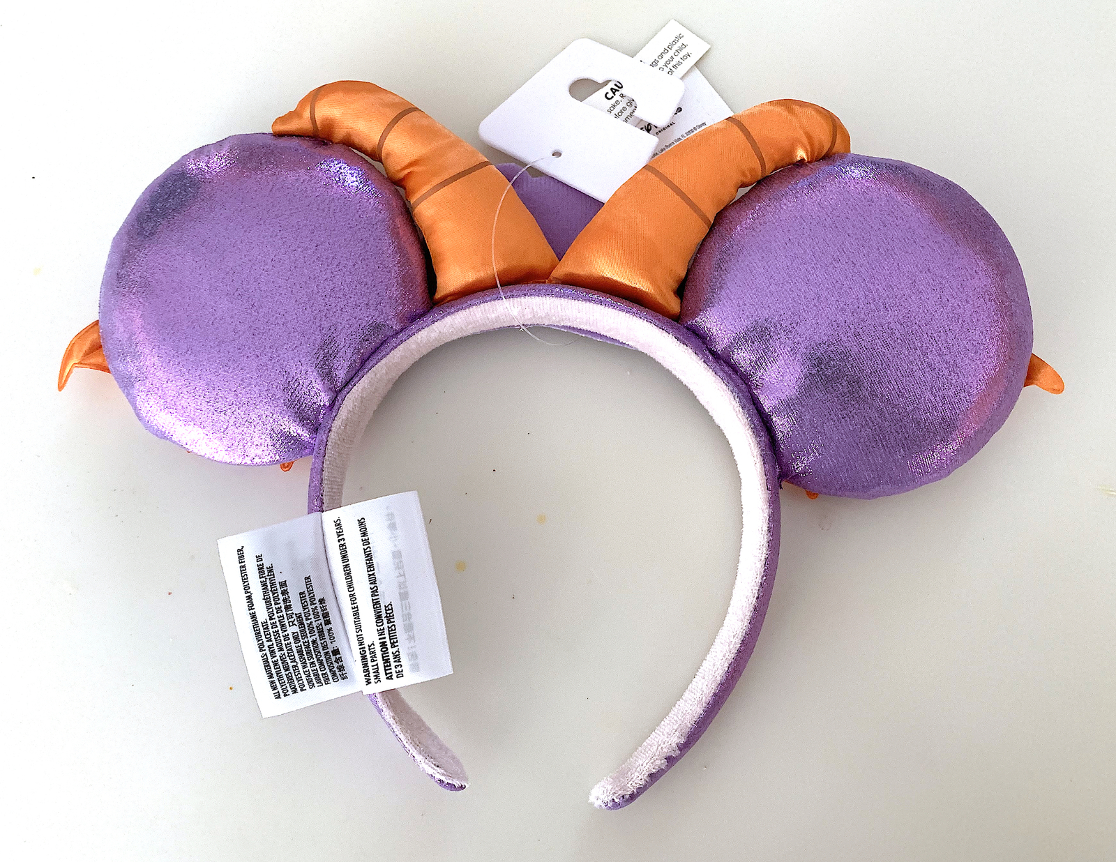 Walt Disney World Epcot Figment Purple Dragon Mickey Minnie Ears