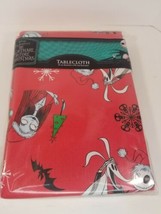 Vinyl Tablecloth The Nightmare Before Christmas 70” Round Jack Skellington New  - $9.85