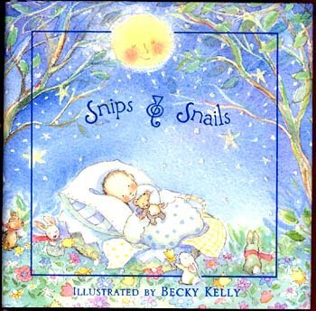 Primary image for NEW BABY Patrick Regan SNIPS & SNAILS Baby Keepsake Memory Giftbook Perfect Gift