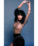 Cher Sexy See-Thru Top Scantily Clad 1970&#39;s 18x24 Poster - $23.99