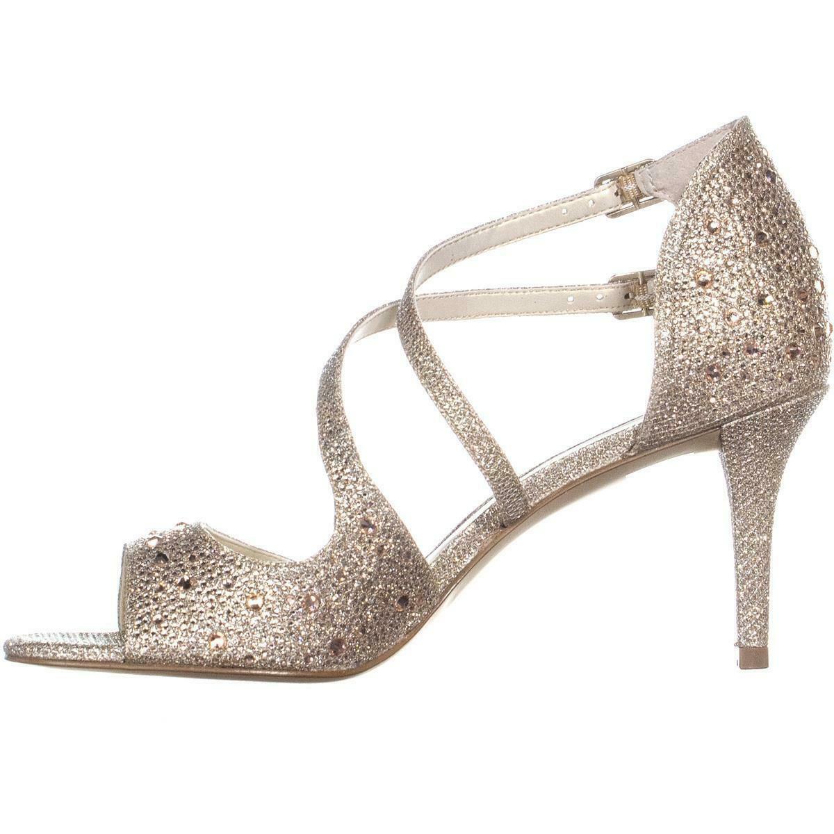 A35 Cremena Sparkle Strappy Dress Sandals 784, Nude, 9.5 US - Sandals ...