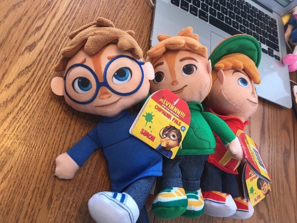 simon alvin and the chipmunks plush