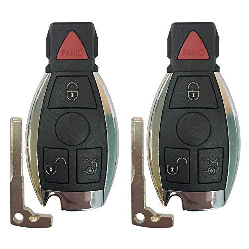 Replacement for Mercedes-Benz IYZ3312 Keyless Entry Remote Car Key Fob Control,F