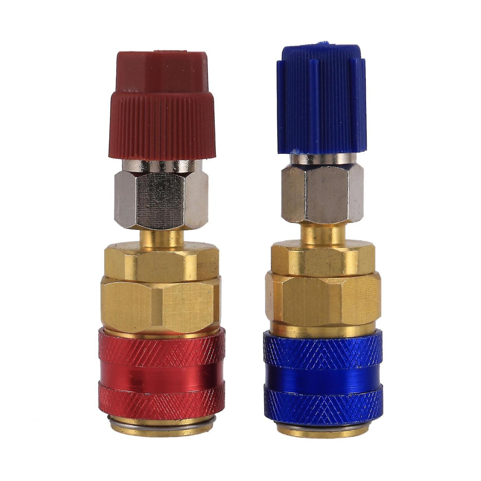 High And Low Side Expansion Adapter R134a Freon Quick Connector Adapter 