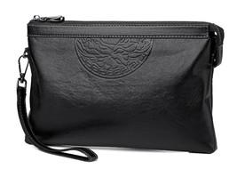 Fashion Casual Men&#39;s Hand Bag Envelope Bag Large Capacity Clutch Male Wa... - $27.43
