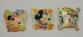 Walt Disney Mickey Minnie Goofy Pin Lot Celebrating Future Hand in Hand 2000 - $34.45
