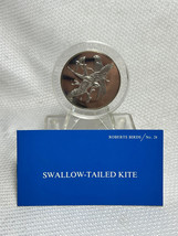 1972 Swallow Tailed Kite Roberts Birds Proof Quality .925 Art Medal 66.05 G - $69.95