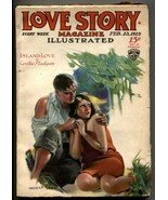 Love Story Pulp February 23 1929- Modest Stein- Island Love - $248.32