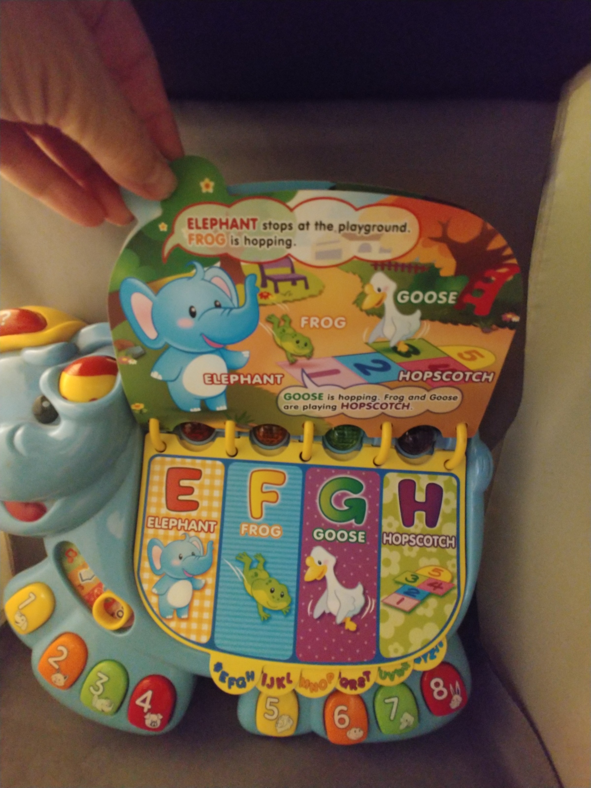 vtech activity elephant