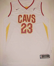 LeBRON JAMES #23 Cleveland Cavaliers NBA White All For One One For All J... - $44.50