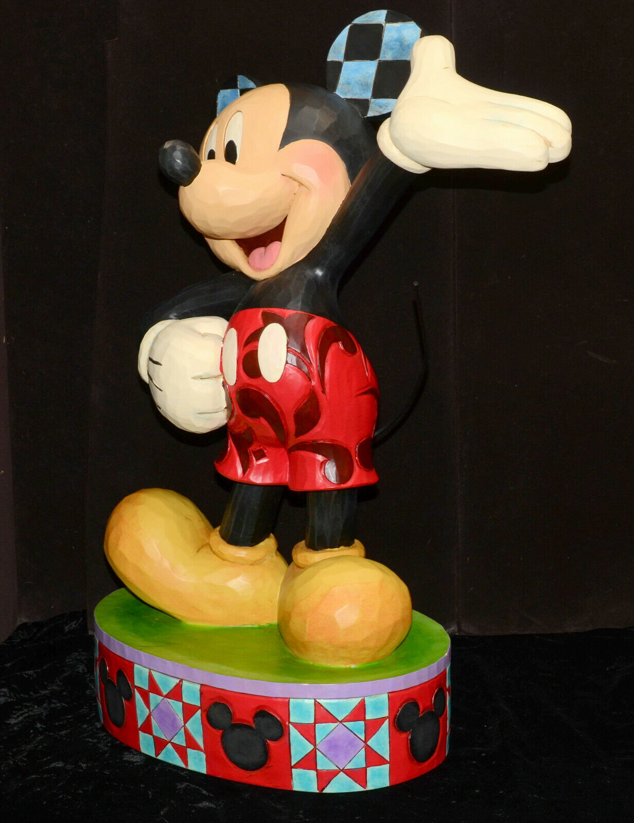 jim shore mickey mouse vampire