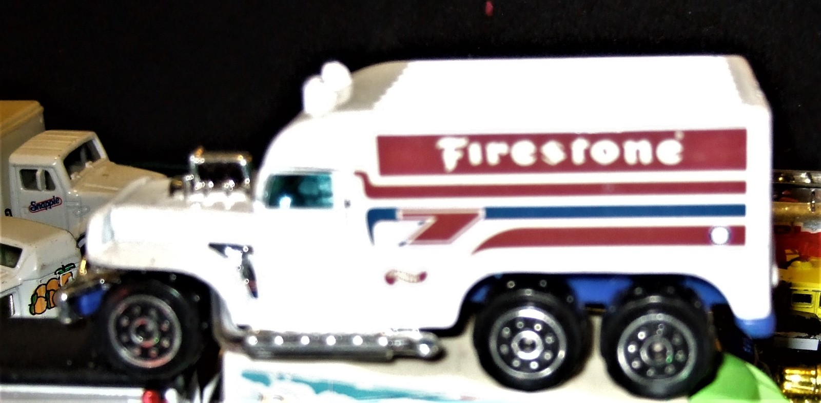 Hot Wheels Haulers Over The Road Power Firestone Truck A 1:64 Scale ...