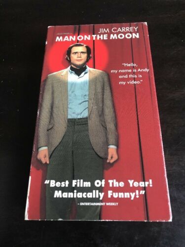 Man On The Luna (VHS, 2000) Jim Carrey