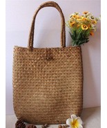 Fashion Women Summer Straw Large Beach Casual Bag Handbag Handmade Tote ... - $25.90