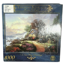 Thomas Kinkade Painter of Light A New Day Dawning 1000 Pieces Jigsaw Puzzle  - $14.95