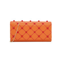 Charles &amp; Keith Embellished Quilted Wallet Chain Clutch S Shoulder Bag O... - $29.99