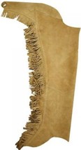 Equitation Show Chaps Showman Sand/Tan Size Extra Large With Concho image 1