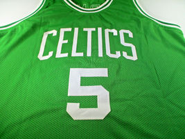 KEVIN GARNETT / NBA CHAMPION / AUTOGRAPHED BOSTON CELTICS CUSTOM JERSEY / COA image 2