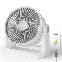 Battery Operated Fan For Camping 11-Inch Powerful Rechargeable Portable ... - $87.29