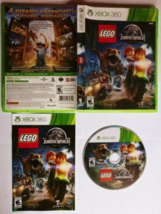 LEGO Jurassic World [Microsoft Xbox 360 2015] kids family fun game COMPLETE nice - $16.83