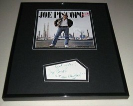 Joe Piscopo Signed Framed 11x14 Photo Display JSA Saturday Night Live SNL