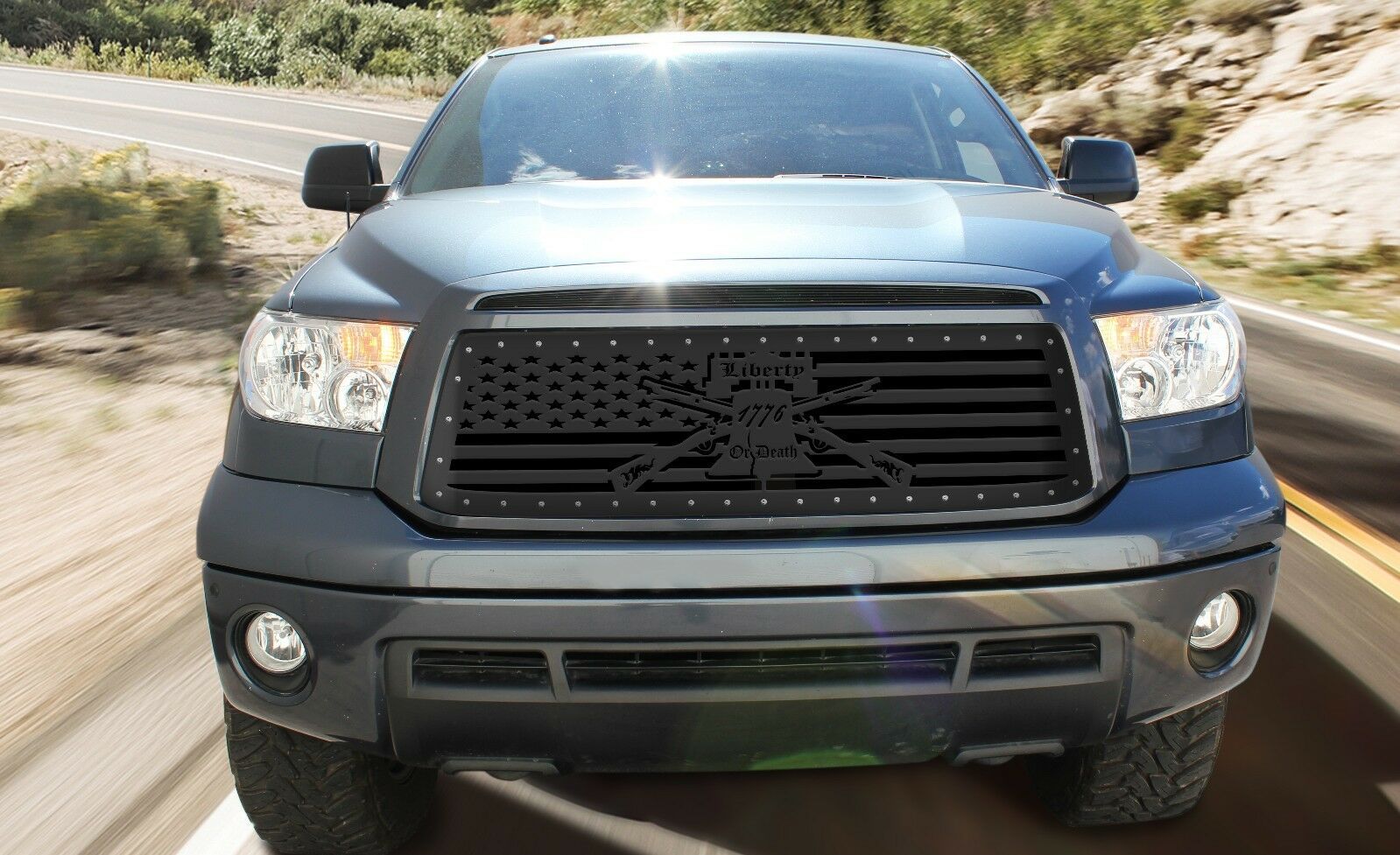 Steel Aftermarket Grille Kit Fit Toyota Tundra 2010 2013 Grill Liberty