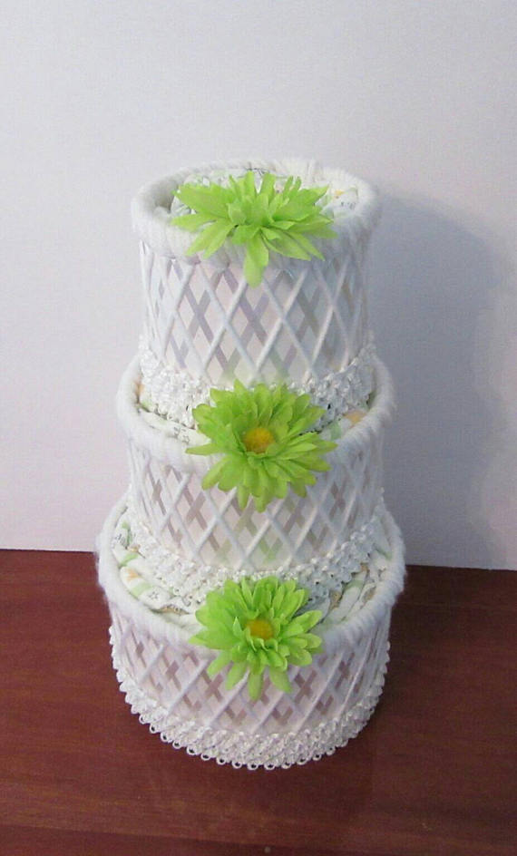 White And Lime Green Themed Baby Shower And 50 Similar Items