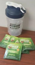 PATRIOT POWER GREEN 12oz Shaker Bottle Cup + 5 free samples!