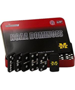 NCAA Michigan Wolverines Domino Set in Metal Gift Tin - $16.99