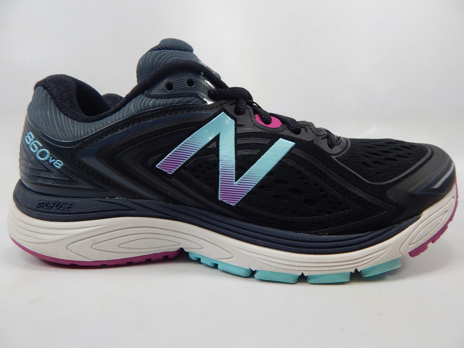New Balance 860 v8 Size US 9 M (B) EU 40.5 Women's Running Shoes Black ...