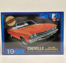 New Sealed AMT 823 1969 Chevy Chevelle SS 396 Convertible Model Car 1/25 Kit  - $29.02