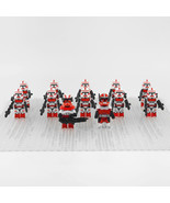 12pcs Star Wars Commander Fox Thorn Coruscant Guard Minifigures Accessories - $25.99