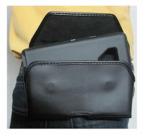 Leather Sideways Heavy Duty, Rugged Holster Pouch Fits Google Pixel XL 3 Otterbo