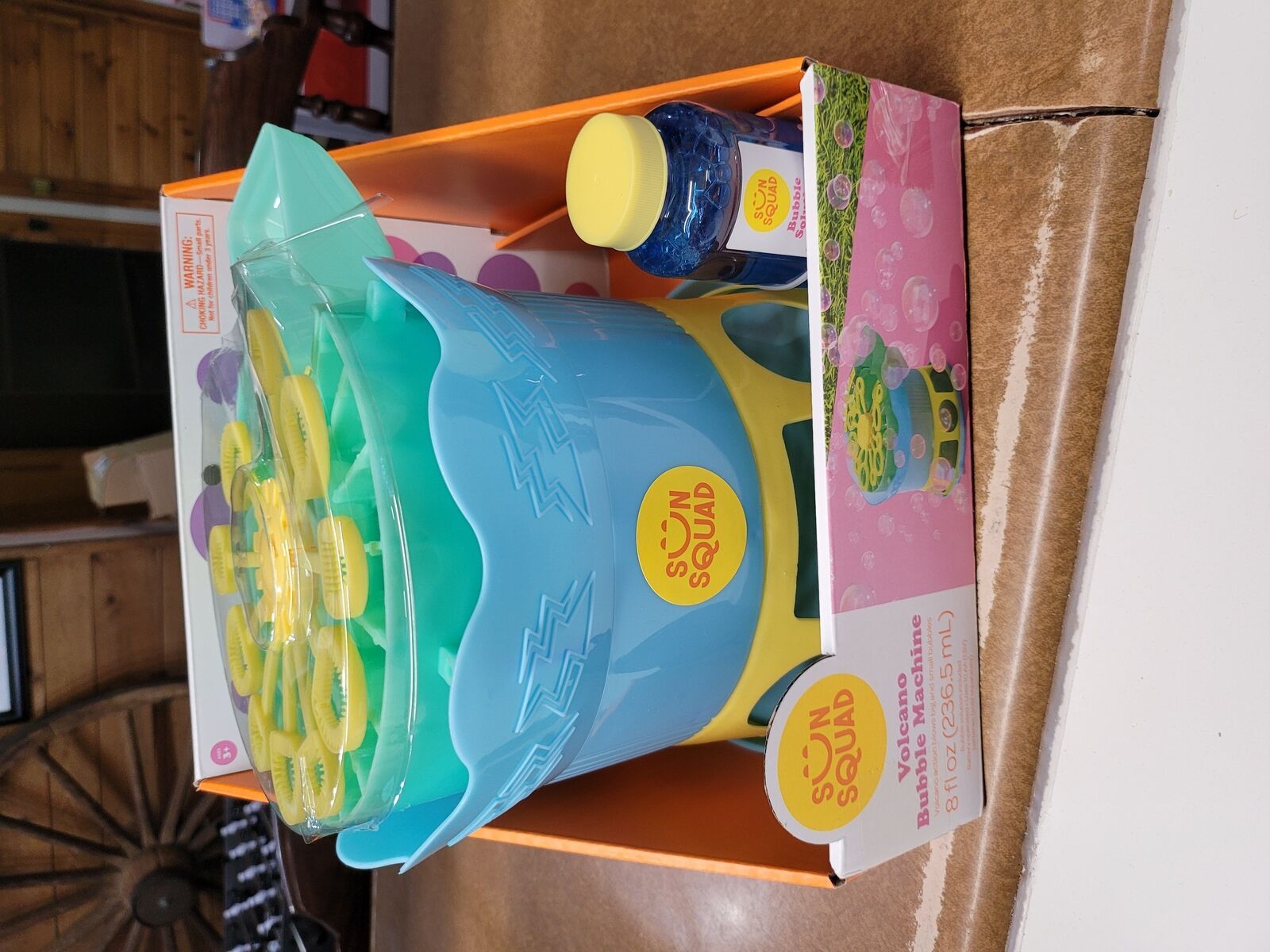 Volcano Bubble Machine Sun SquadGäó Bubble Toys