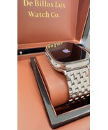 Custom Diamond Polished 49MM Apple Watch ULTRA with Mirror Finish Link Band - $1,519.05