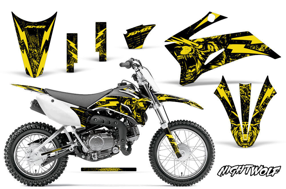 Yamaha TTR 110 Dirt Bike Graphic Sticker Kit Decal Wrap MX 20082018