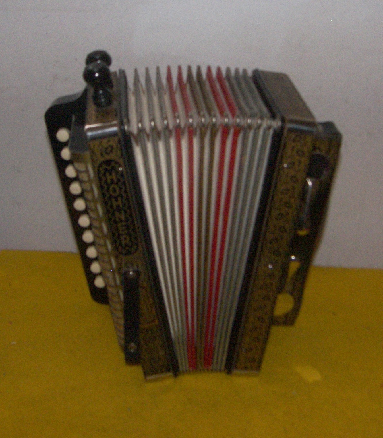 1 Row HOHNER BUTTON ACCORDION CONCERTINA DIATONIC Other