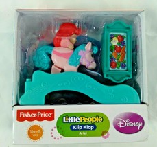 2013 Fisher Price Little People Disney Princess Ariel Klip Klop NEW Damaged Box - $9.89