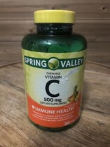 Spring Valley Chewable Vitamin C - 200 Tabs Tropical Fruit Flavor - Exp 10/22 - $18.46