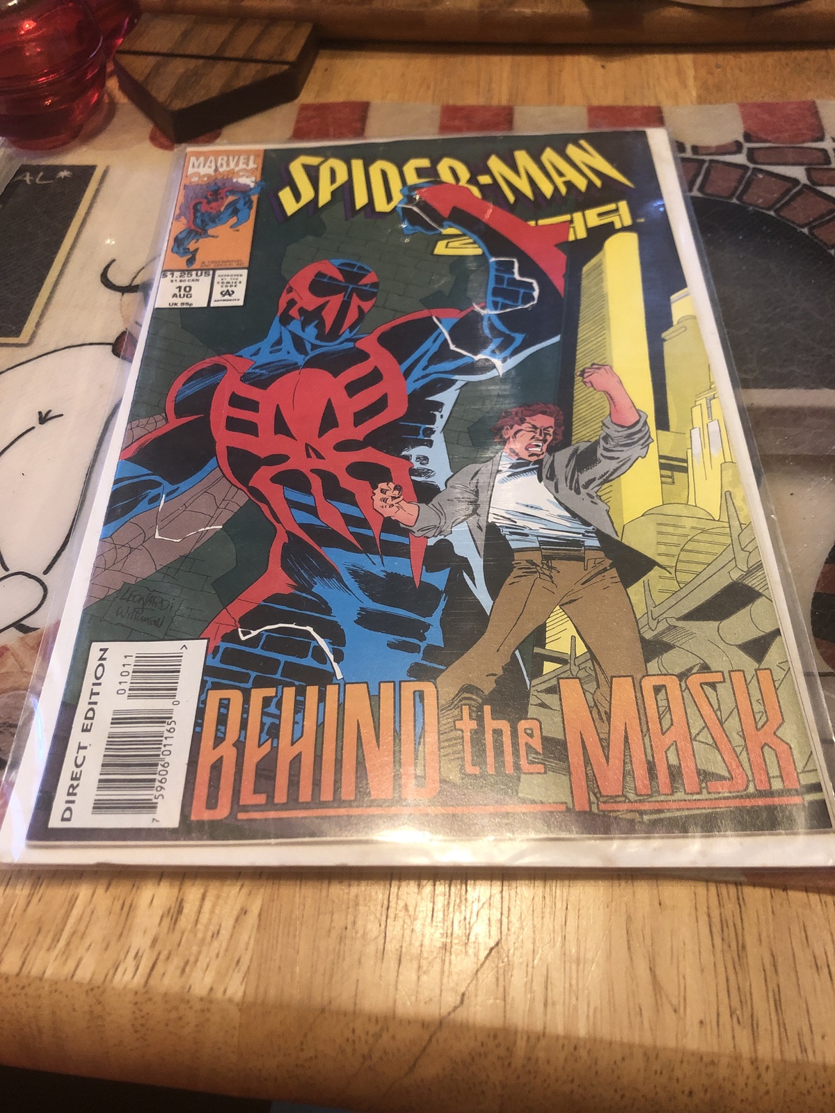 Primary image for 1993 Marvel Comic Spider-Man Behind the Mask