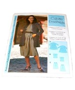 Culotte Ensemble Pattern, Sizes 4 - 22, Sewing Step-by-Step # 012-052-161 - $10.00