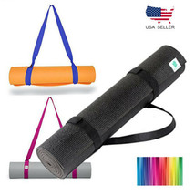 Portable Yoga Mat Shoulder Carrying Strap Sling Canvas Belt Fitness Gym ... - $6.01