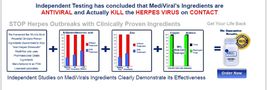 MediViral Extra Strength Herpes Daily Supplement Remedy Shingles image 3