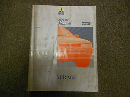1992 MITSUBISHI Mirage Service Repair Shop Manual Volume 1 Chassis Body FEO 92 - $19.78