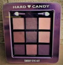 Hard Candy Smoky Eye Kit 9 Shadow Tin Nudes Browns Golds Naturals New - $8.00